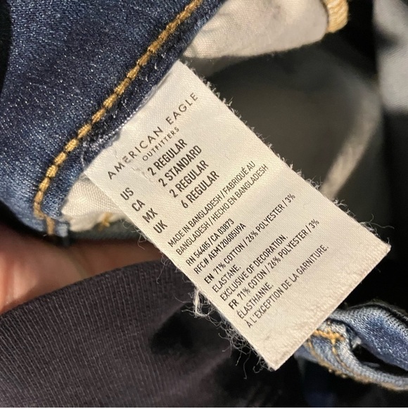 American Eagle Next Level Curvy High Waisted Jeggings - Picture 10 of 10